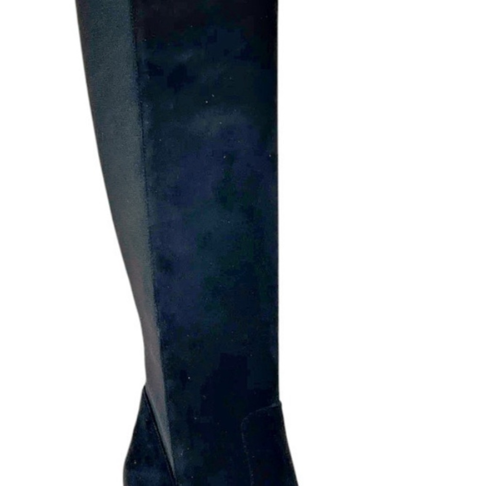 Sam Edelman Black Suede Olene Knee-High Boots